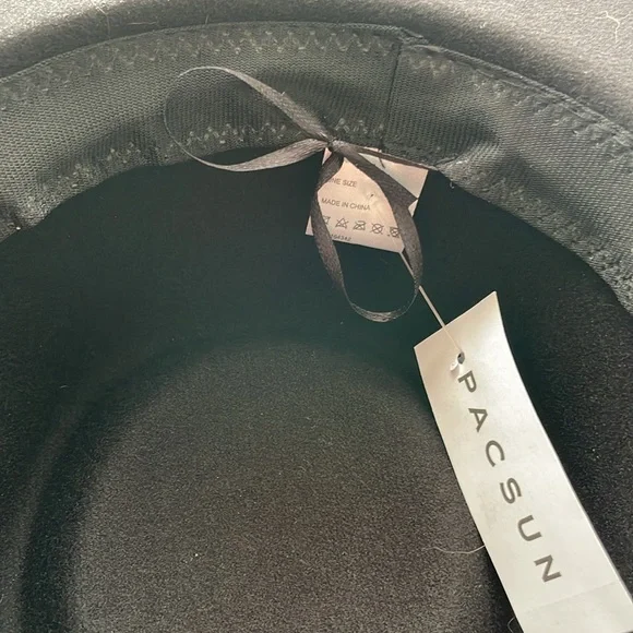 Black fashion hat - Picture 6 of 6